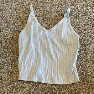 Light blue cropped American Eagle tank!